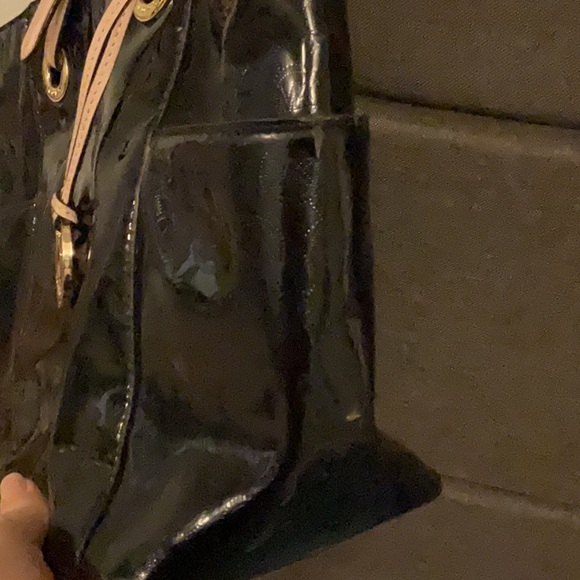 Michael by Michael Kors Black and Tan Tote Bag - Picture 6 of 13